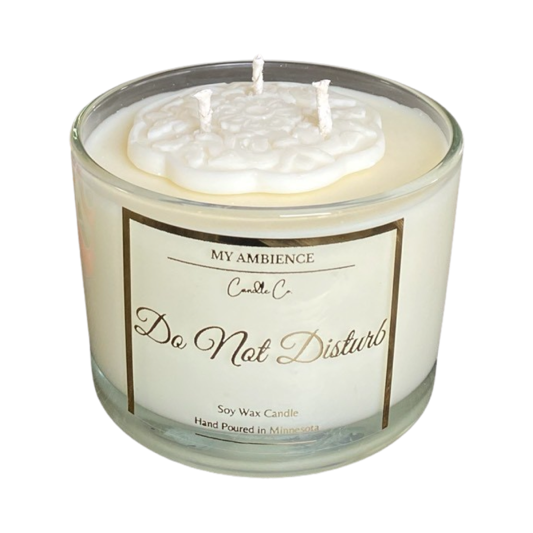 DO NOT DISTURB 16oz(SMELLS LIKE A SPIKED PINA COLADA) Scents: Very vanilla and mango & coconut milk